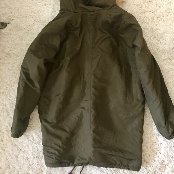 F21 Army Buttoned Trench - Picture 5 of 5